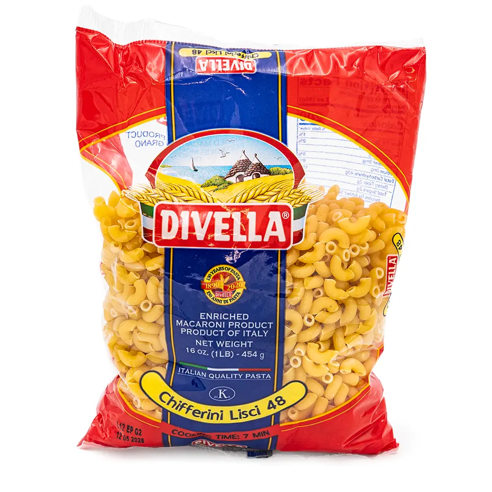 Divella Pasta Chifferini Lisci 48