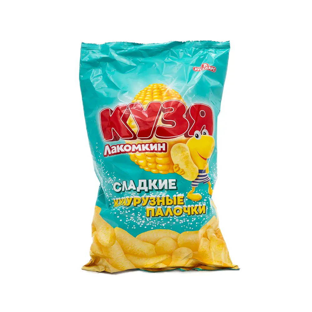 Kuzya Lakomkin Sweet Corn Sticks, 140 g
