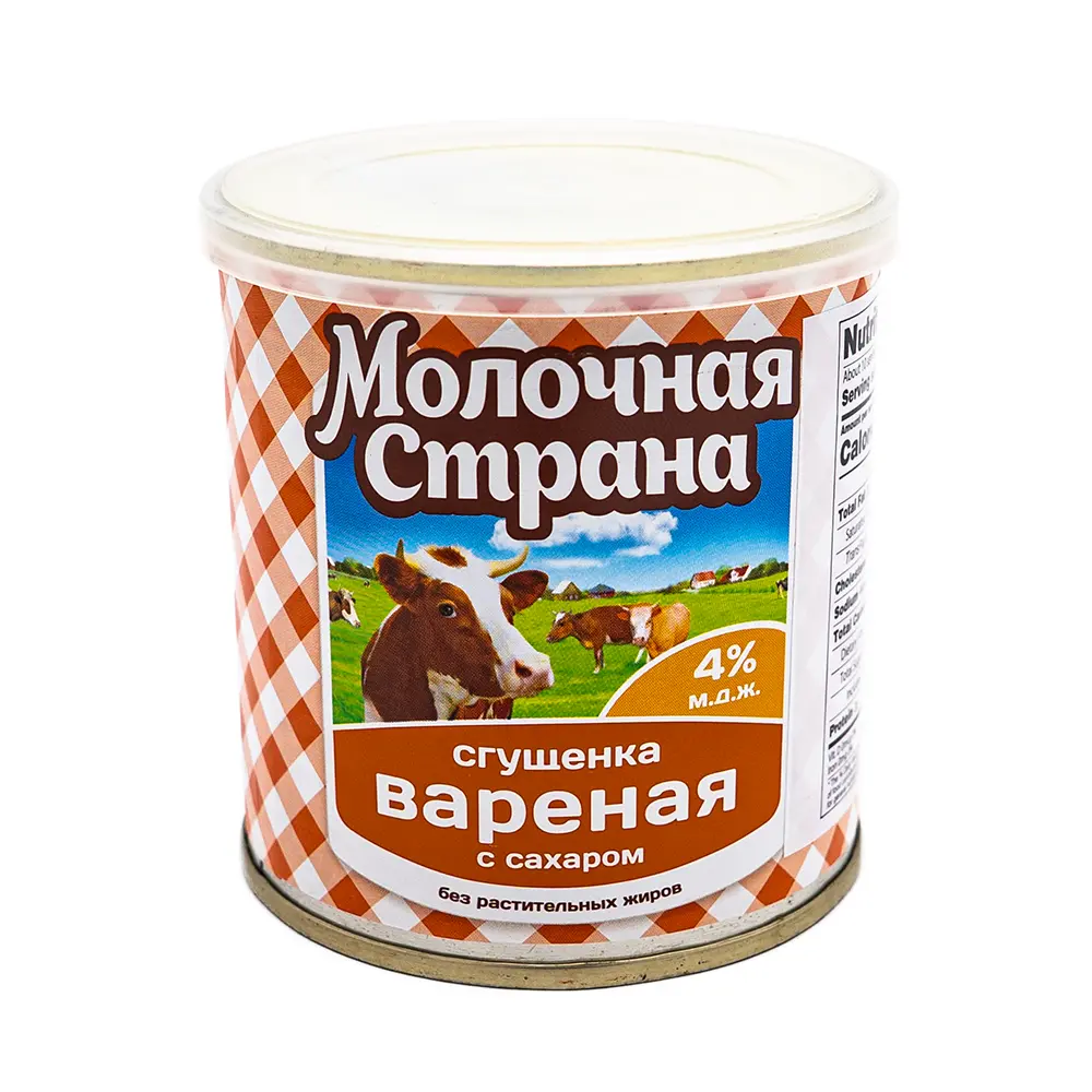 Malochnaya Strana Condensed Milk, 370 g