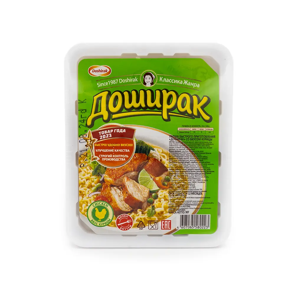 Doshirak Chicken Noodles, 90 g