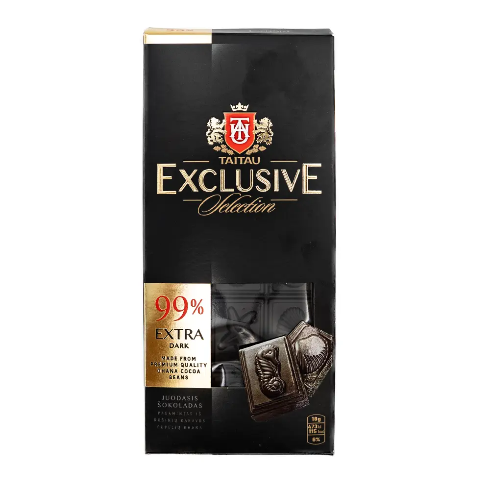 Exclusive 99% Extra Dark Chocolate