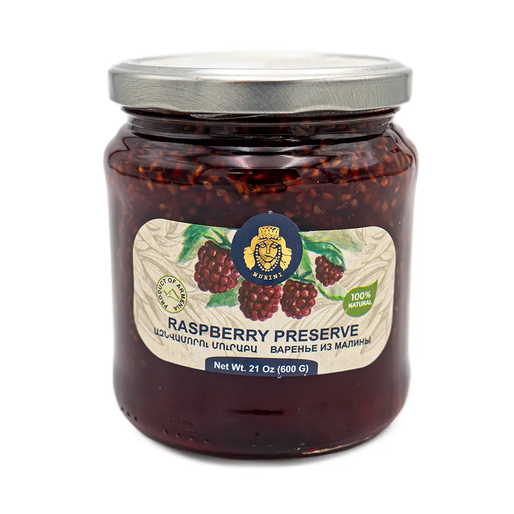 Nurini Raspberry Preserve, 600 g