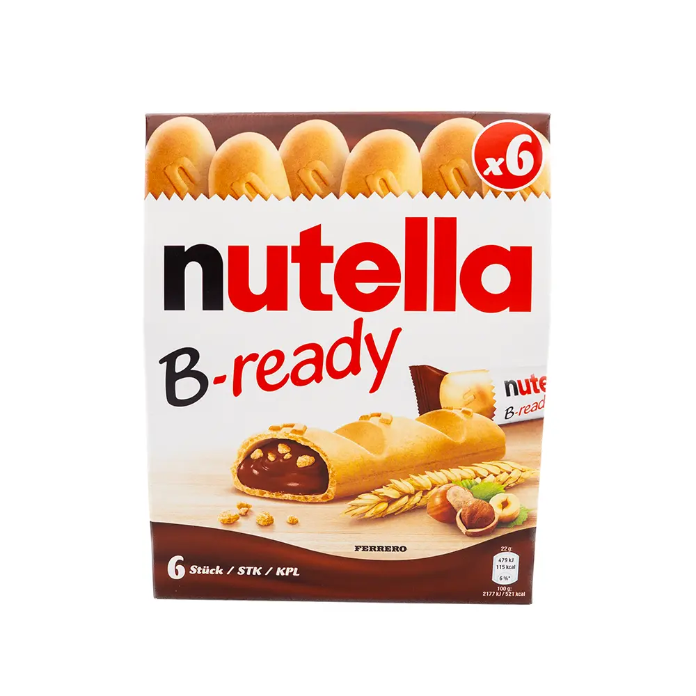 Nutella B-Ready 6 count, 132 g