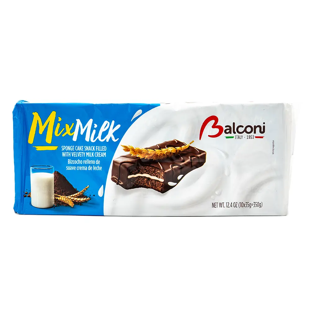 Balconi MixMilK Sponge Cakes 10 count, 12.4 oz