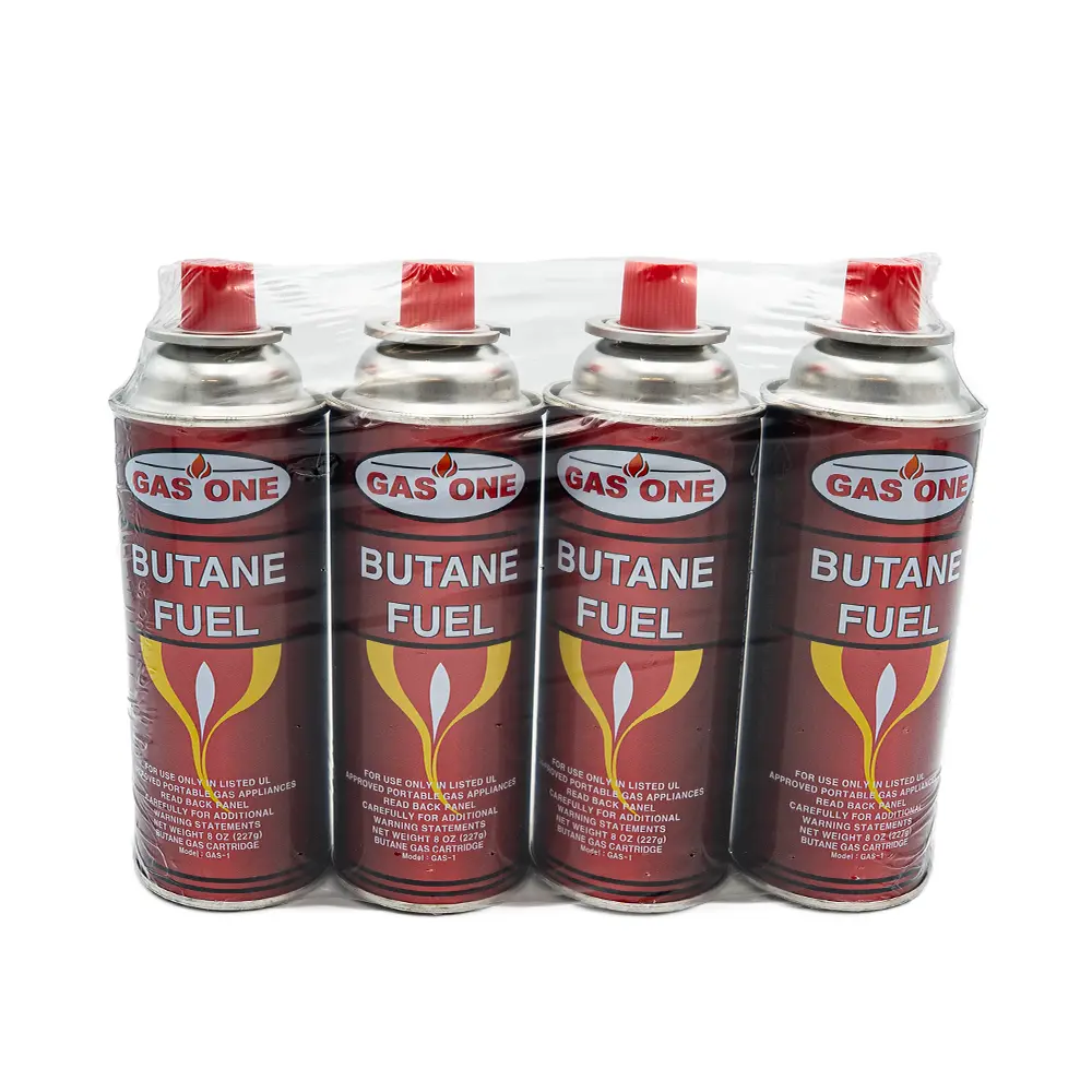 Gas One Butane Fuel, 4 x 8 oz