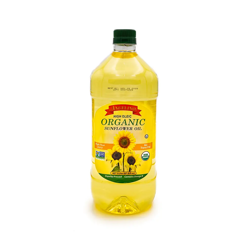Angelino Organic Sunflower Oil, 2 L